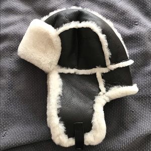 100% Genuine sheepskin Hat